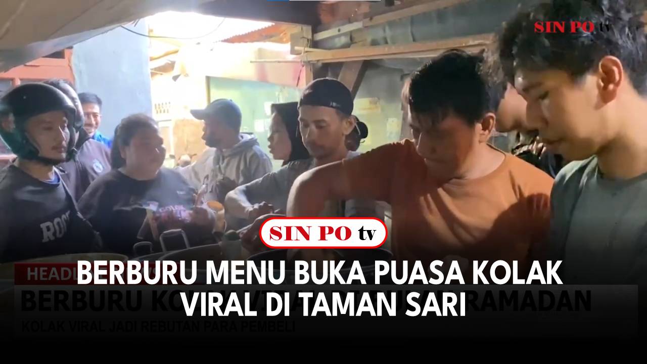 Berburu Menu Buka Puasa Kolak Viral di Taman Sari