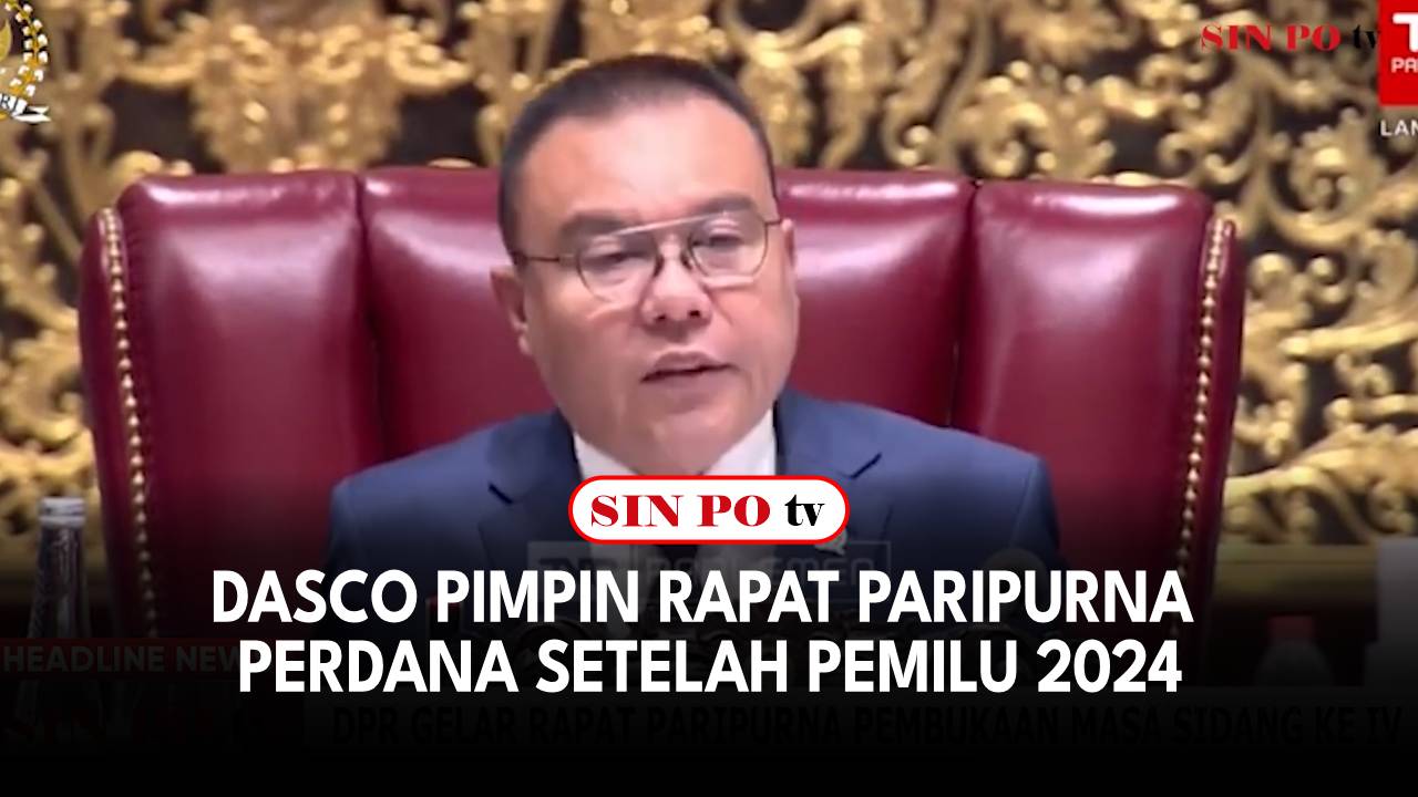 Dasco Pimpin Rapat Paripurna Perdana Setelah Pemilu 2024
