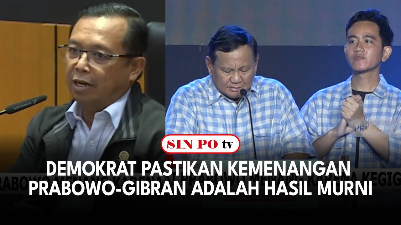 Demokrat Pastikan Kemenangan Prabowo-Gibran Adalah Hasil Murni