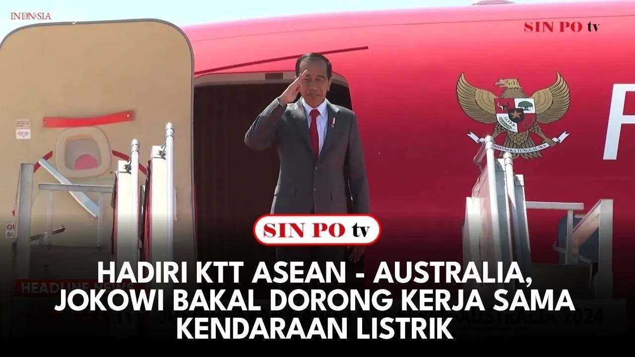 Hadiri KTT ASEAN - Australia, Jokowi Bakal Dorong Kerja Sama Kendaraan Listrik