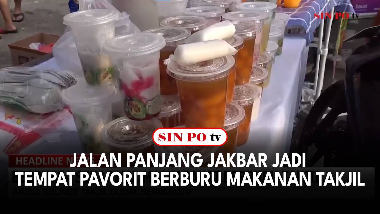 Jalan Panjang Jakbar Jadi Tempat Pavorit Berburu Makanan Takjil