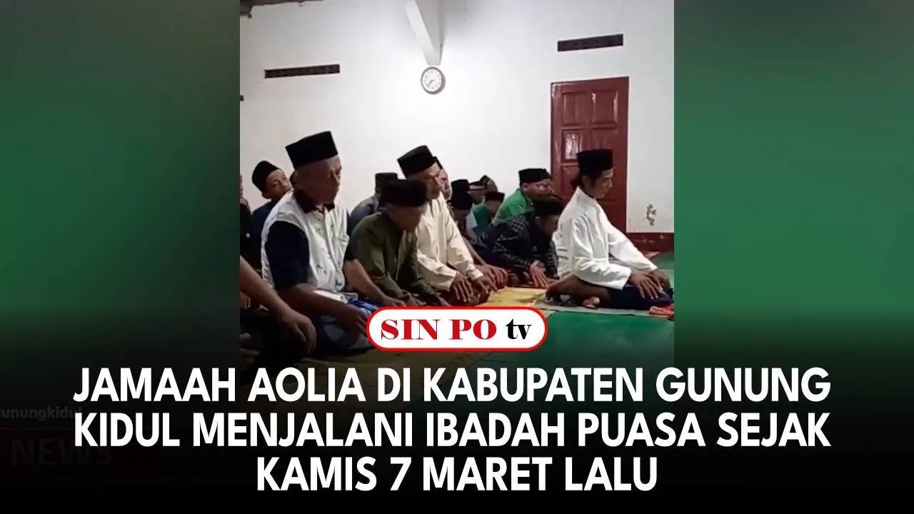 Jamaah Aolia Di Kabupaten Gunung Kidul Menjalani Ibadah Puasa Sejak Kamis 7 Maret Lalu