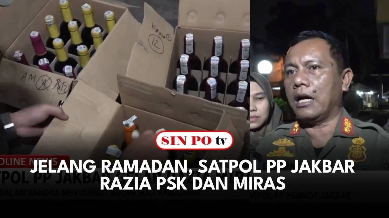 Jelang Ramadan, Satpol PP Jakbar Razia PSK Dan Miras