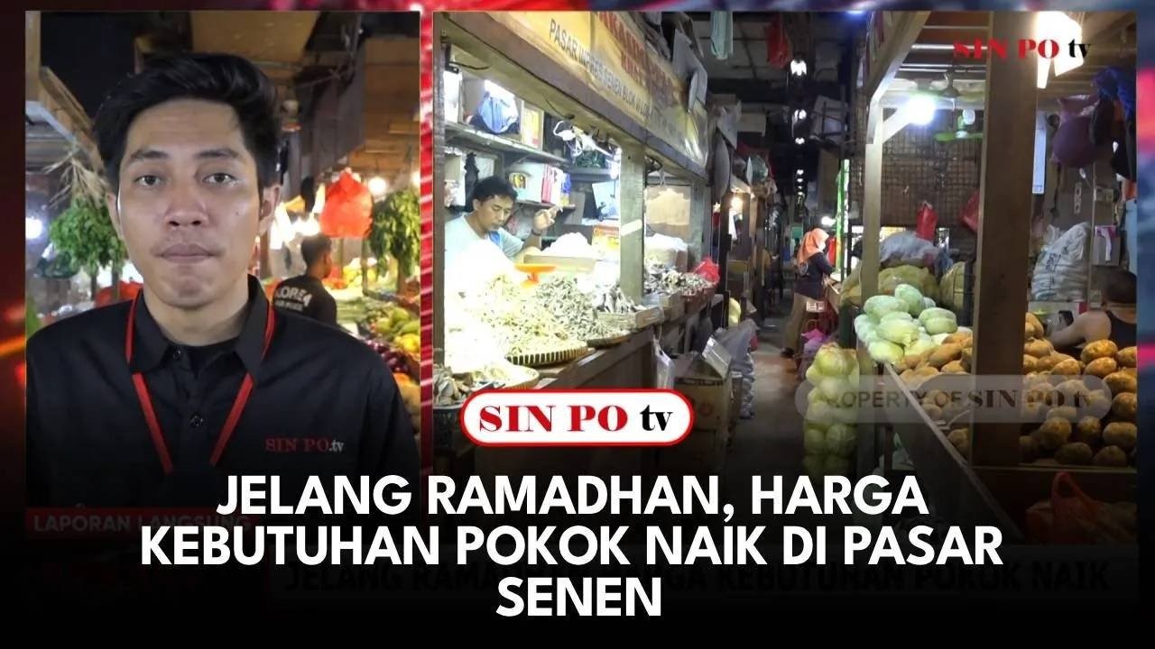 Jelang Ramadhan, Harga Kebutuhan Pokok Naik Di Pasar Senen