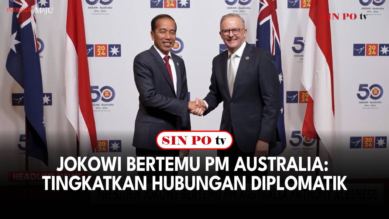 Jokowi Bertemu PM Australia: Tingkatkan Hubungan Diplomatik