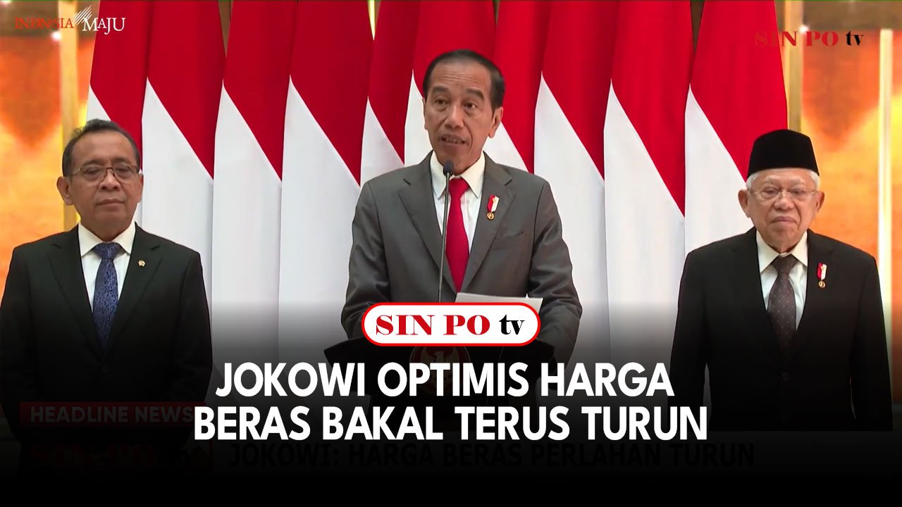 Jokowi Optimis Harga Beras Bakal Terus Turun