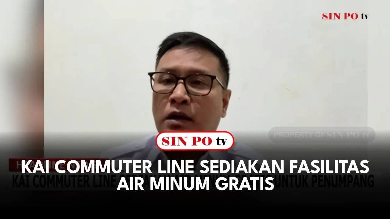 KAI Commuter Line Sediakan Fasilitas Air Minum Gratis