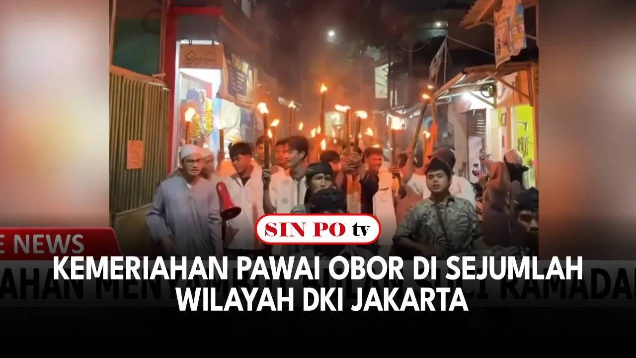 Kemeriahan Pawai Obor di Sejumlah Wilayah DKI Jakarta