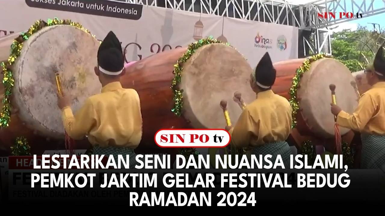 Pemerintah Kota Jakarta Timur menggelar Festival Bedug