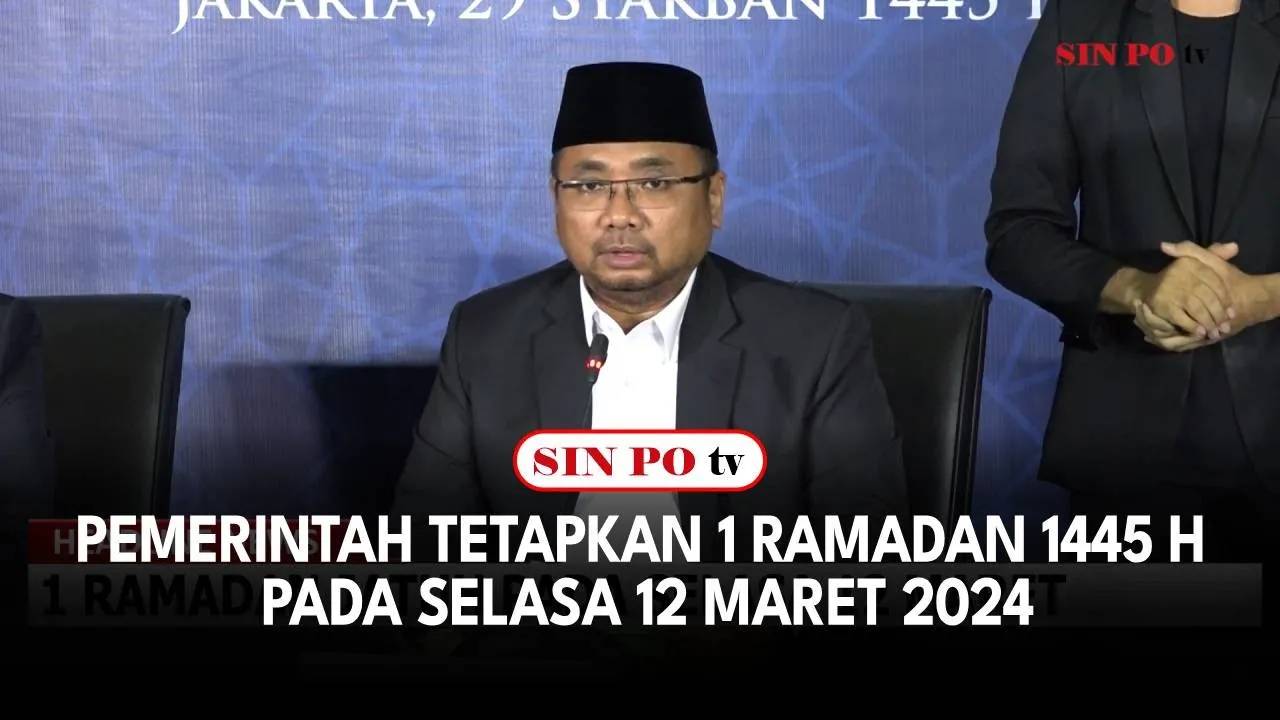 Pemerintah Tetapkan 1 Ramadan 1445 H Pada Selasa 12 Maret 2024