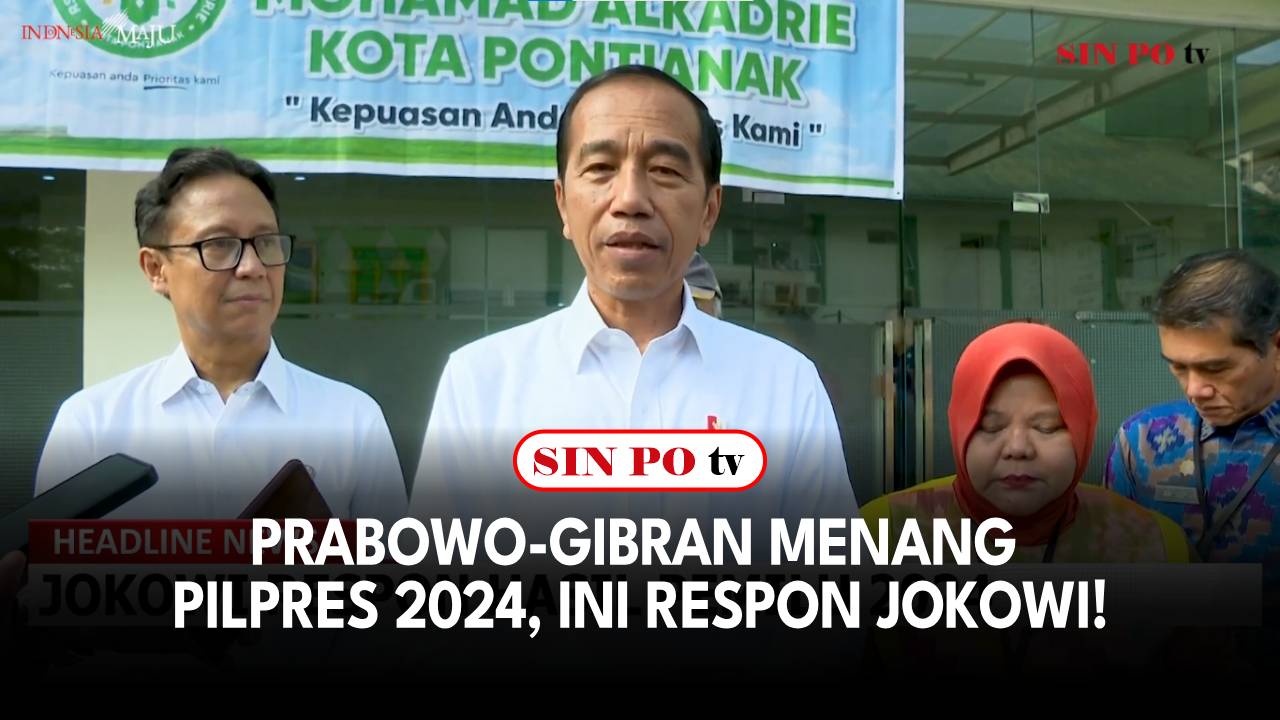 Prabowo-Gibran Menang Pilpres 2024, Ini Respon Jokowi!