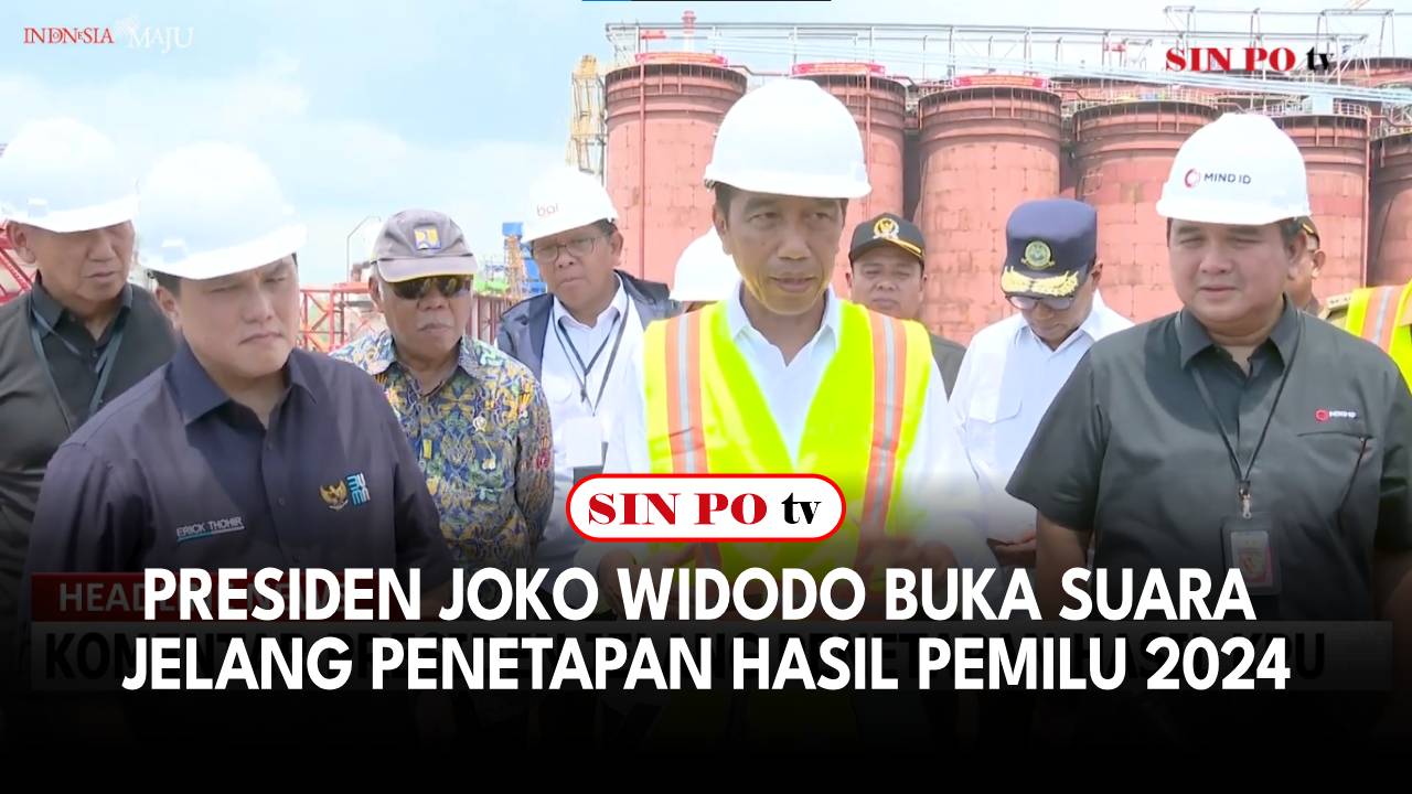 Presiden Joko Widodo Buka Suara Jelang Penetapan Hasil Pemilu