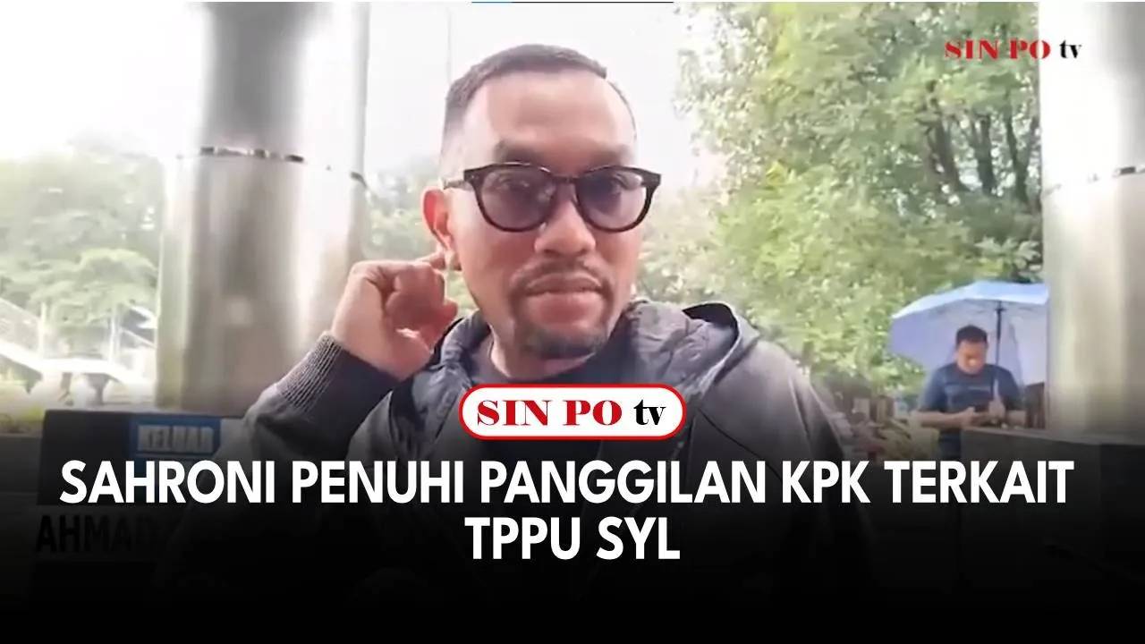 Sahroni Penuhi Panggilan KPK Terkait TPPU SYL