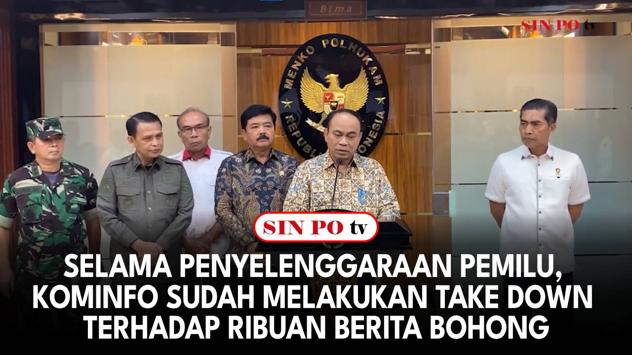 Selama Penyelenggaraan Pemilu, Kominfo Sudah Melakukan Take Down Terhadap Ribuan Berita Bohong