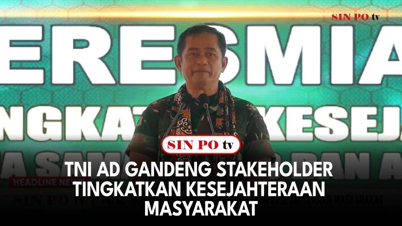 TNI AD Gandeng Stakeholder Tingkatkan Kesejahteraan Masyarakat