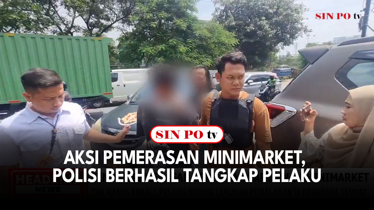 Aksi Pemerasan Minimarket, Polisi Berhasil Tangkap Pelaku