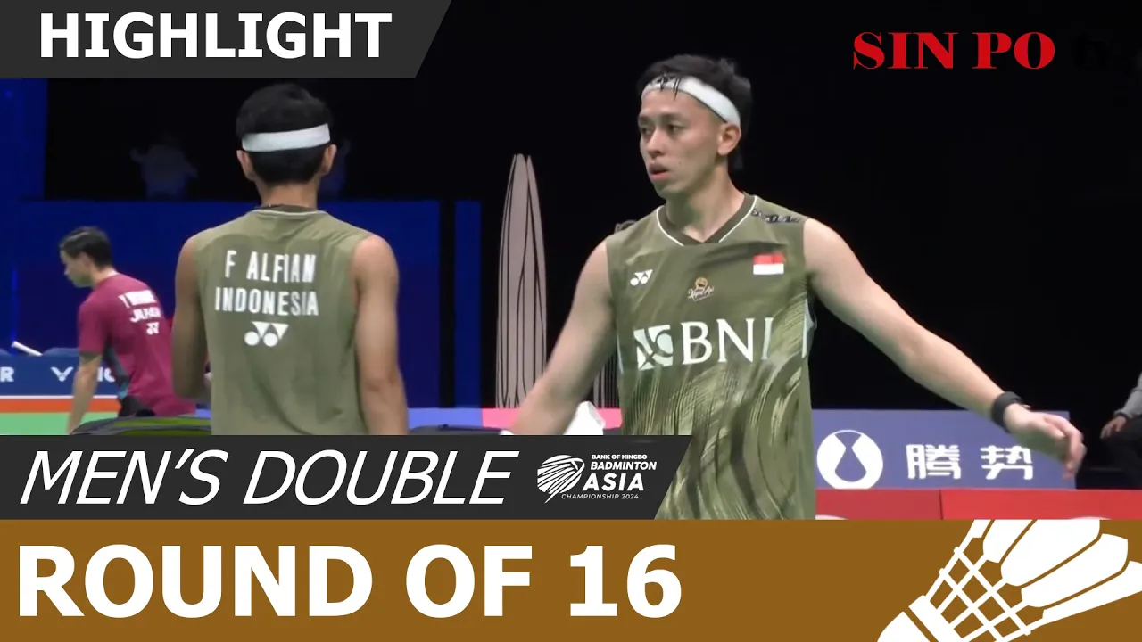 Round of 16 Fajar Alfian/ Muhammad Rian Ardianto (INA) [6] VS Lu Ching Yao / YANG Po Han (TPE)