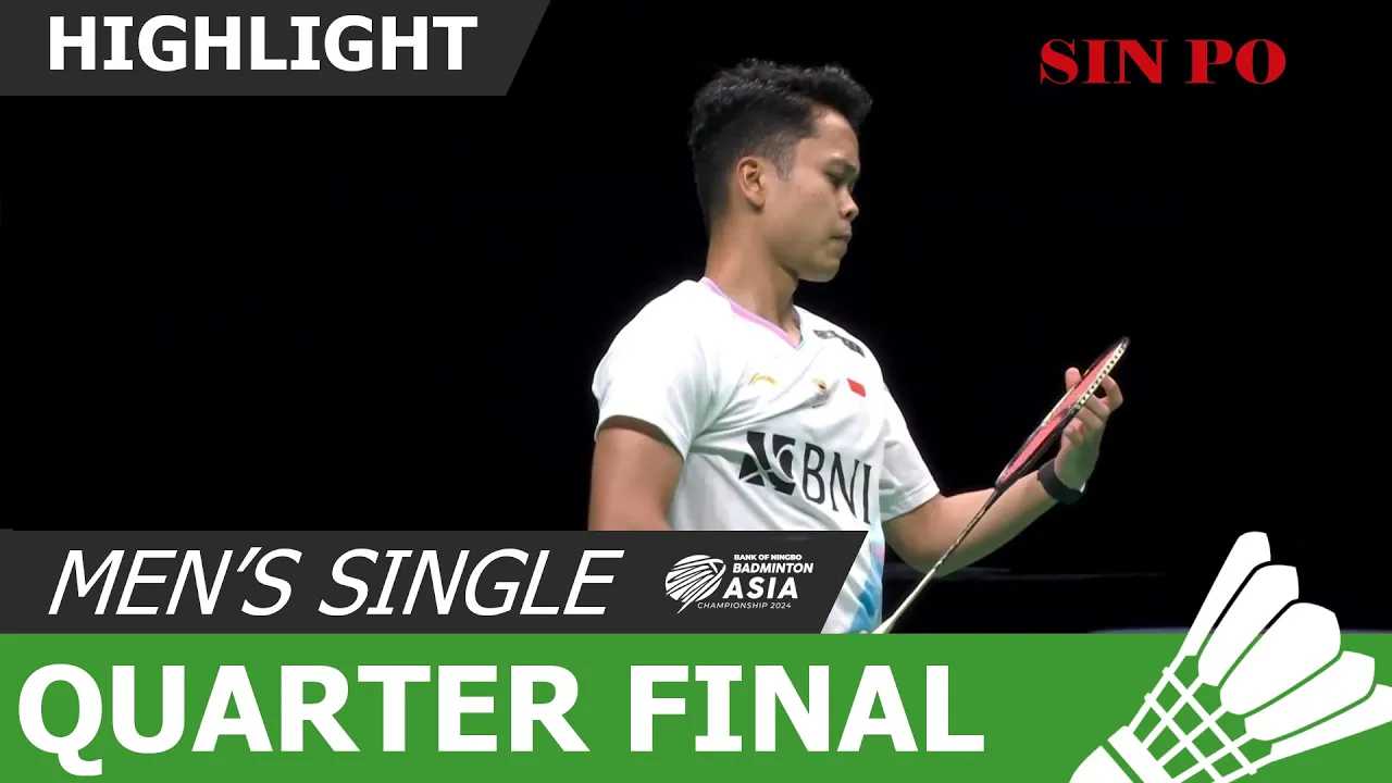 BAC 2024 [MS] QUARTER FINAL | LI SHI FENG VS ANTHONY SINISUKA GINTING