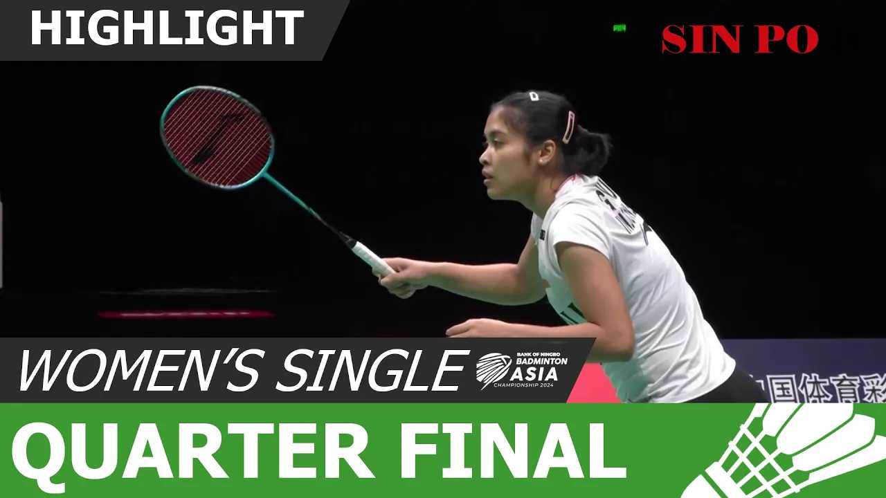 BAC 2024 [WS] QUARTER FINAL | GREGORIA MARISKA TUNJUNG VS CHEN YU FEI