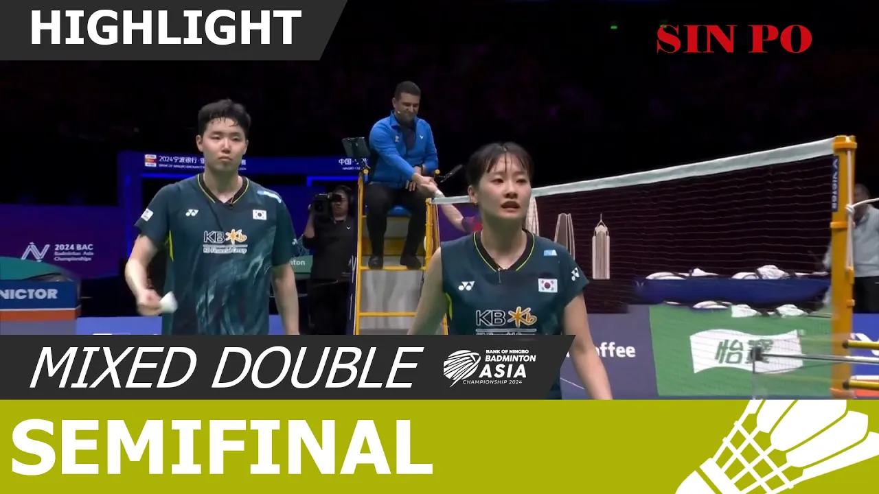 BAC 2024 [XD] SEMIFINAL | ZHENG SI WEI / HUANG YA QIONG VS SEO SEUNG JAE / CHAE YU JUNG