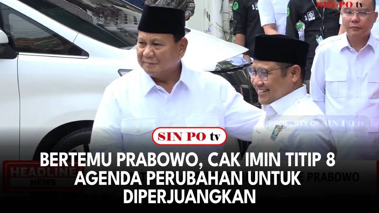 Bertemu Prabowo, Cak Imin Titip 8 Agenda Perubahan Untuk Diperjuangkan