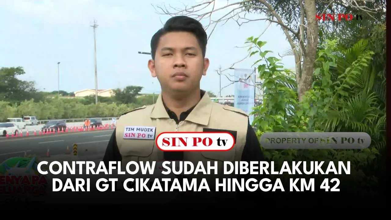 Contraflow Sudah Diberlakukan dari GT Cikatama Hingga KM 42