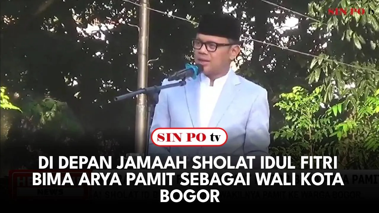 Hari raya Idul Fitri yang jatuh pada hari Ini 10 April 2024 masyarakat Kota Bogor pagi ini melaksanakan Sholat Idul Fitri di Lapangan Sempur Kota Bogor di masa akhir jabatanya Walikota Bogor