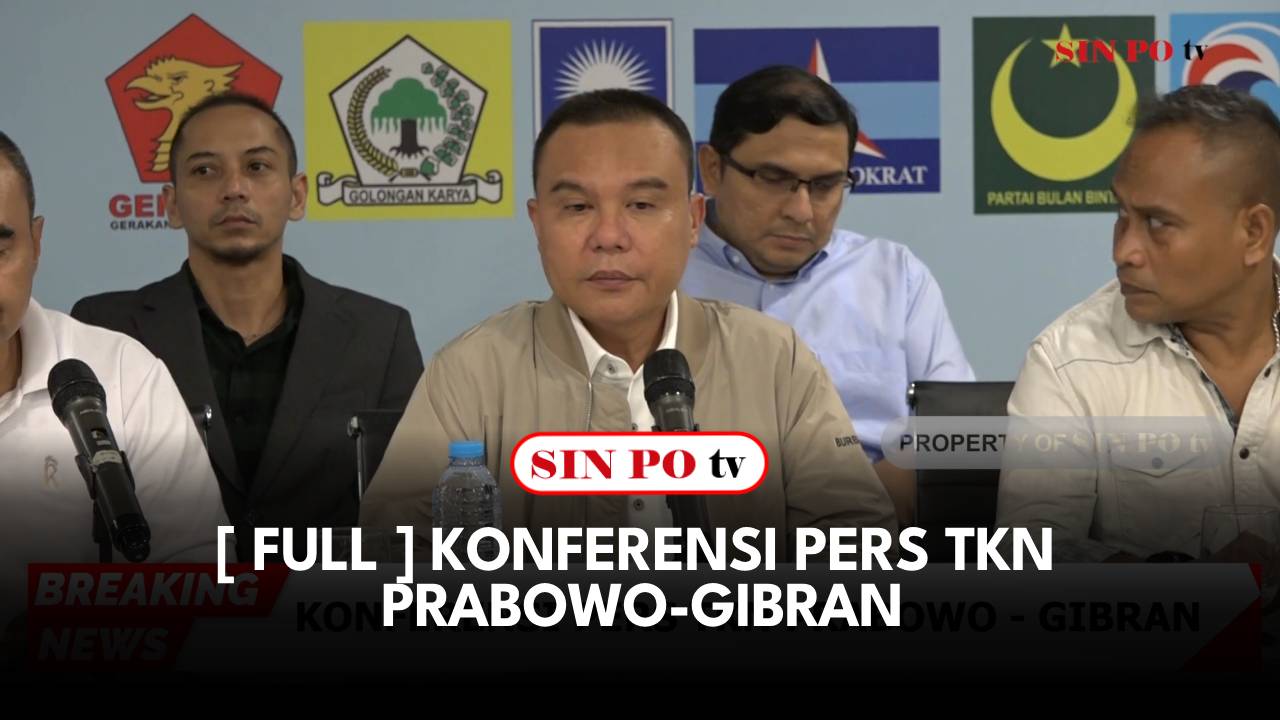 [ FULL ] Konferensi Pers TKN Prabowo-Gibran