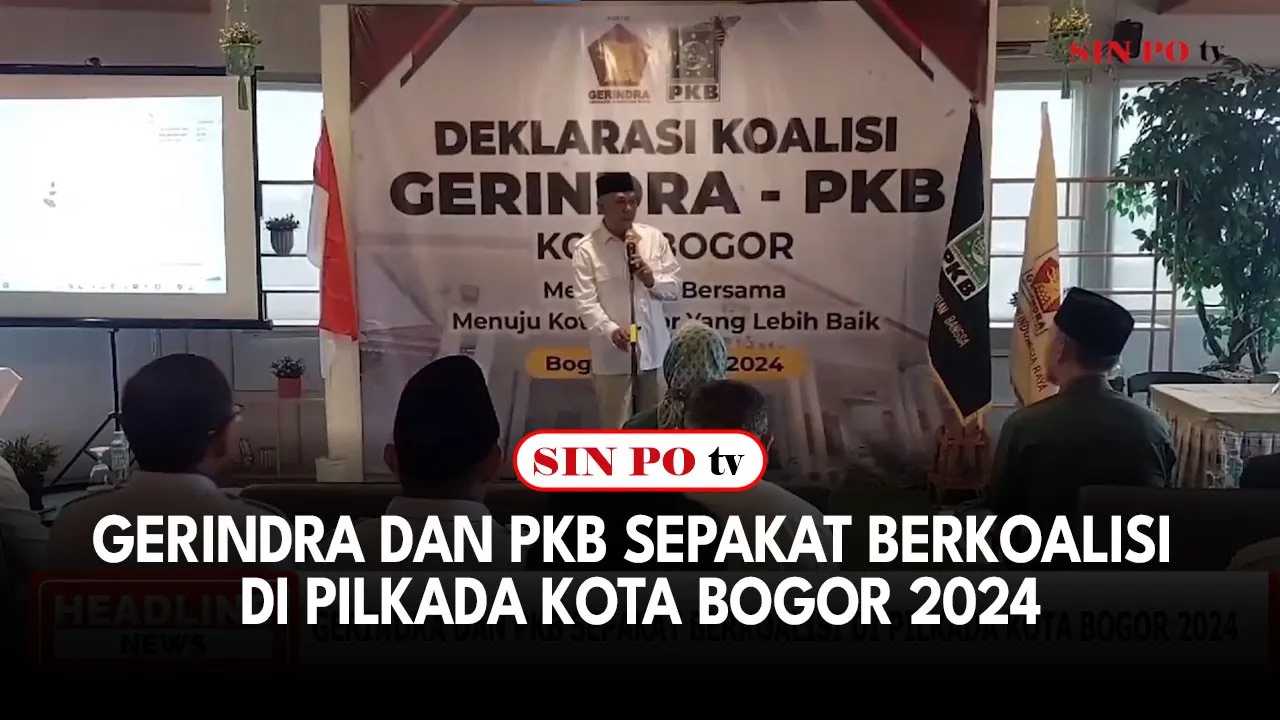 Gerindra dan PKB Sepakat Berkoalisi di Pilkada Kota Bogor 2024