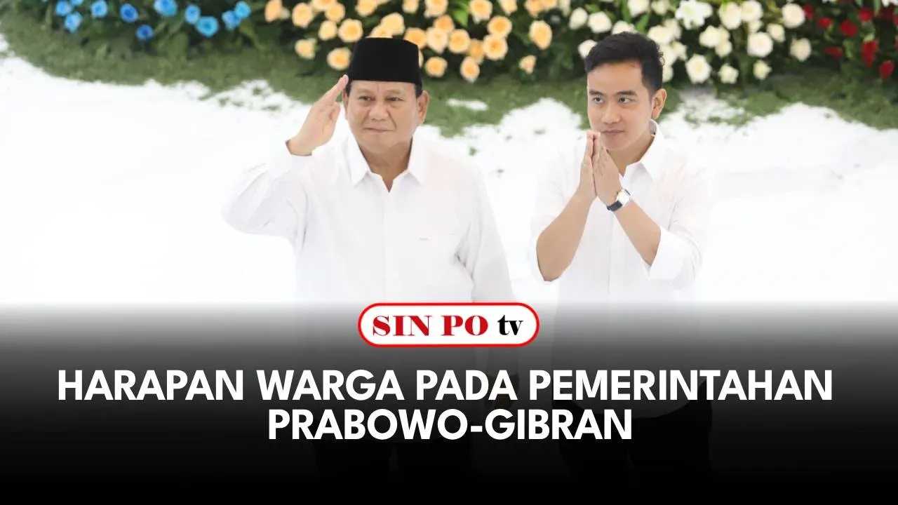 Harapan Warga Pada Pemerintahan Prabowo-Gibran