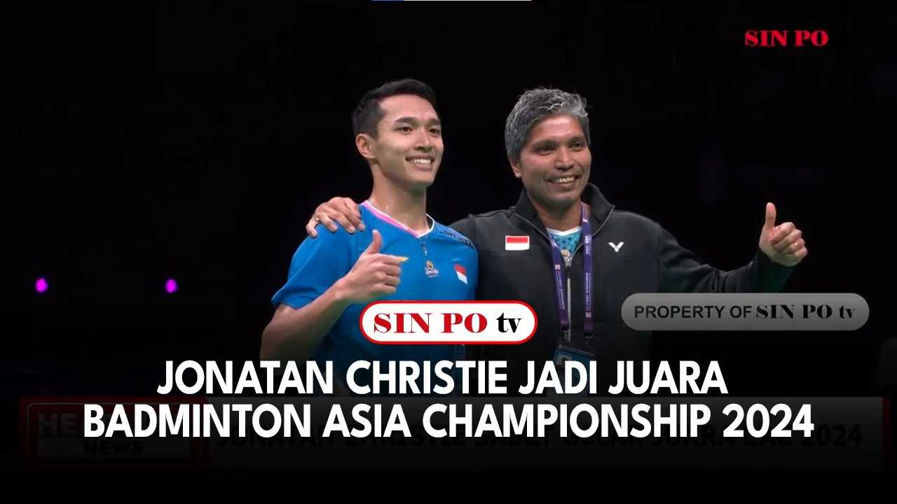 Jonatan Christie Jadi Juara Badminton Asia Championship 2024