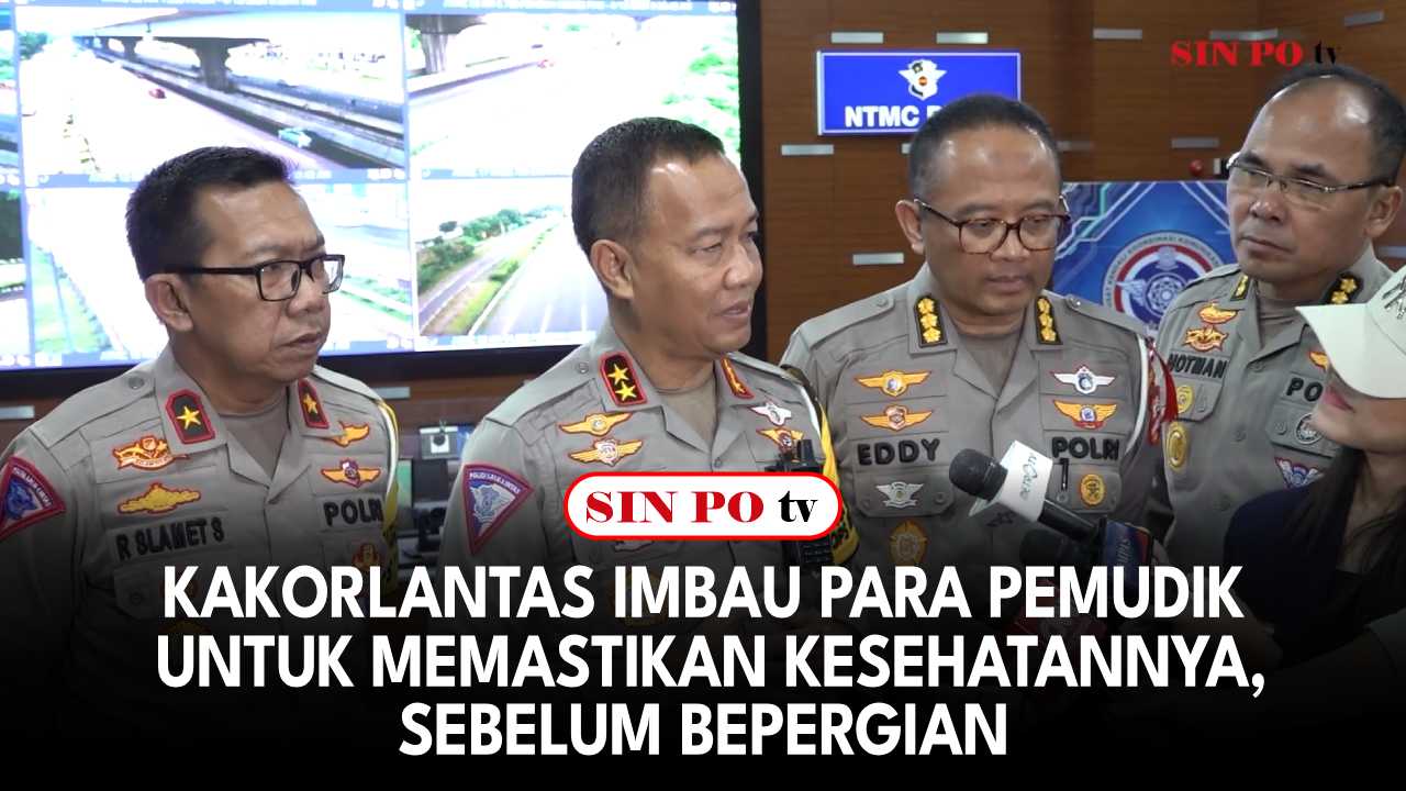 akorlantas Polri mengimbau kepada para pemudik yang akan melakukan perjalanan balik lebaran untuk memperhatikan kondisi kesehatan salah satunya dengan mengemudi kendaraan dalam kondisi prima.