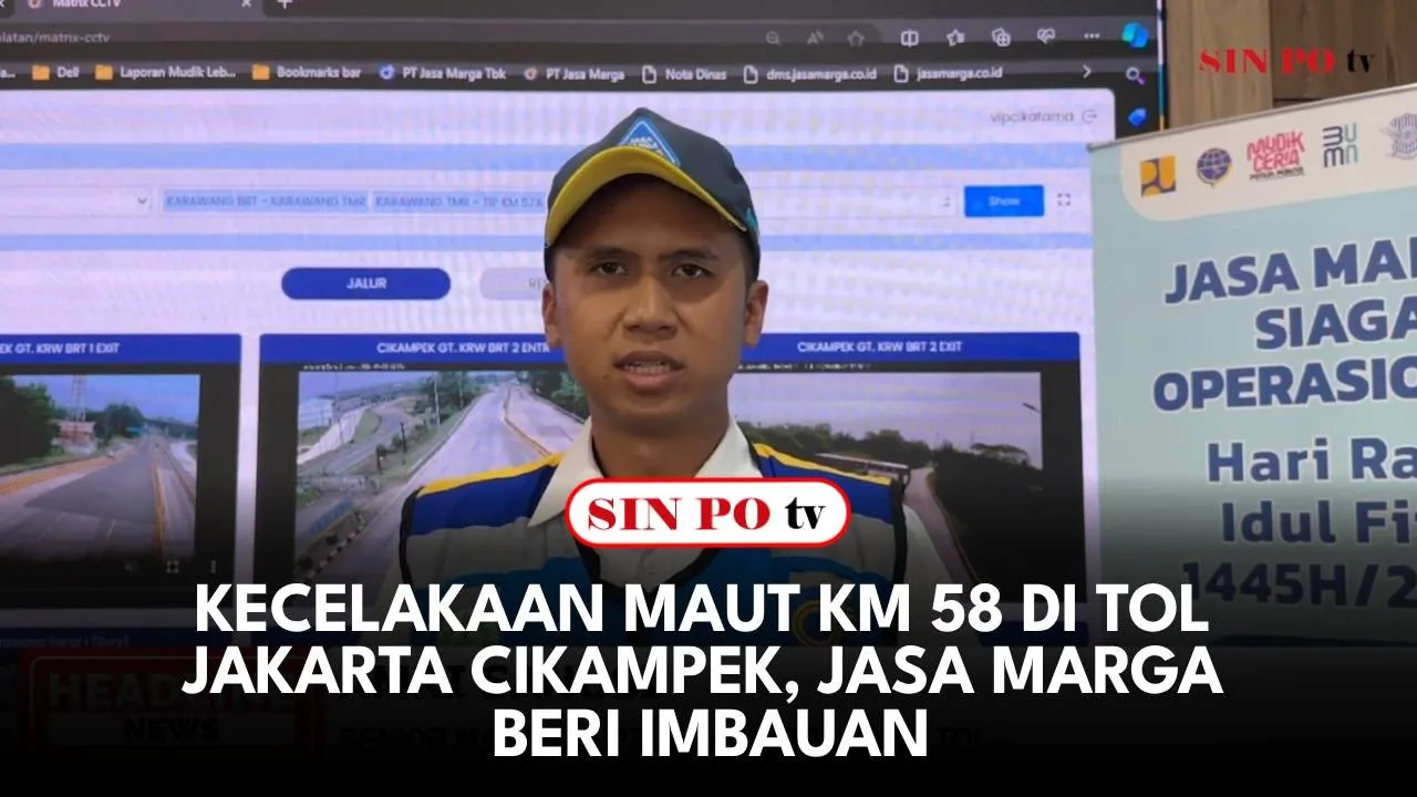 Kecelakaan Maut KM 58 di Tol Jakarta Cikampek, Jasa Marga Beri Imbauan