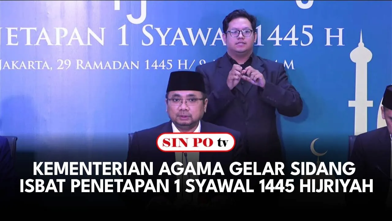 Kementerian Agama Gelar Sidang Isbat Penetapan 1 Syawal 1445 Hijriyah