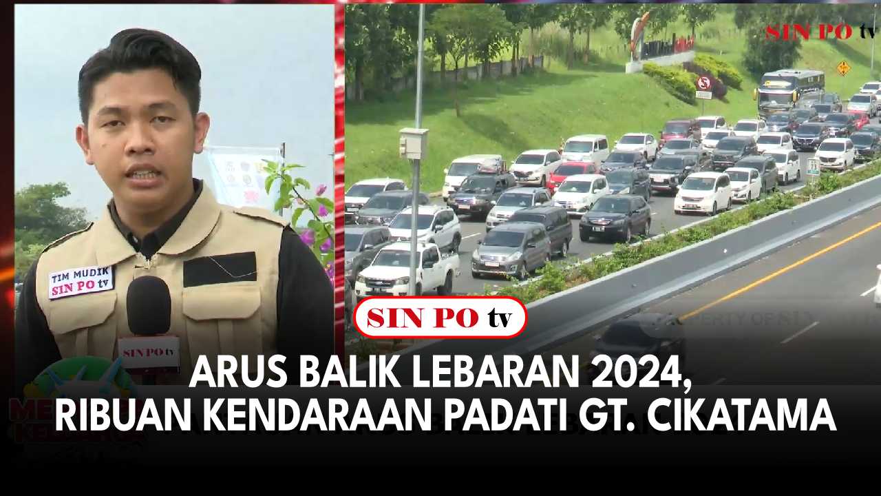 Padat, Pantauan Arus Balik Lebaran 2024 di GT Cikatama