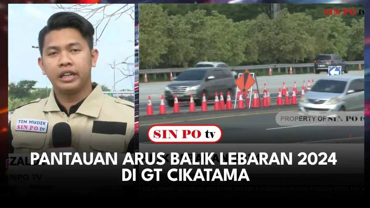 Pantauan Arus Balik Lebaran 2024 di GT Cikatama