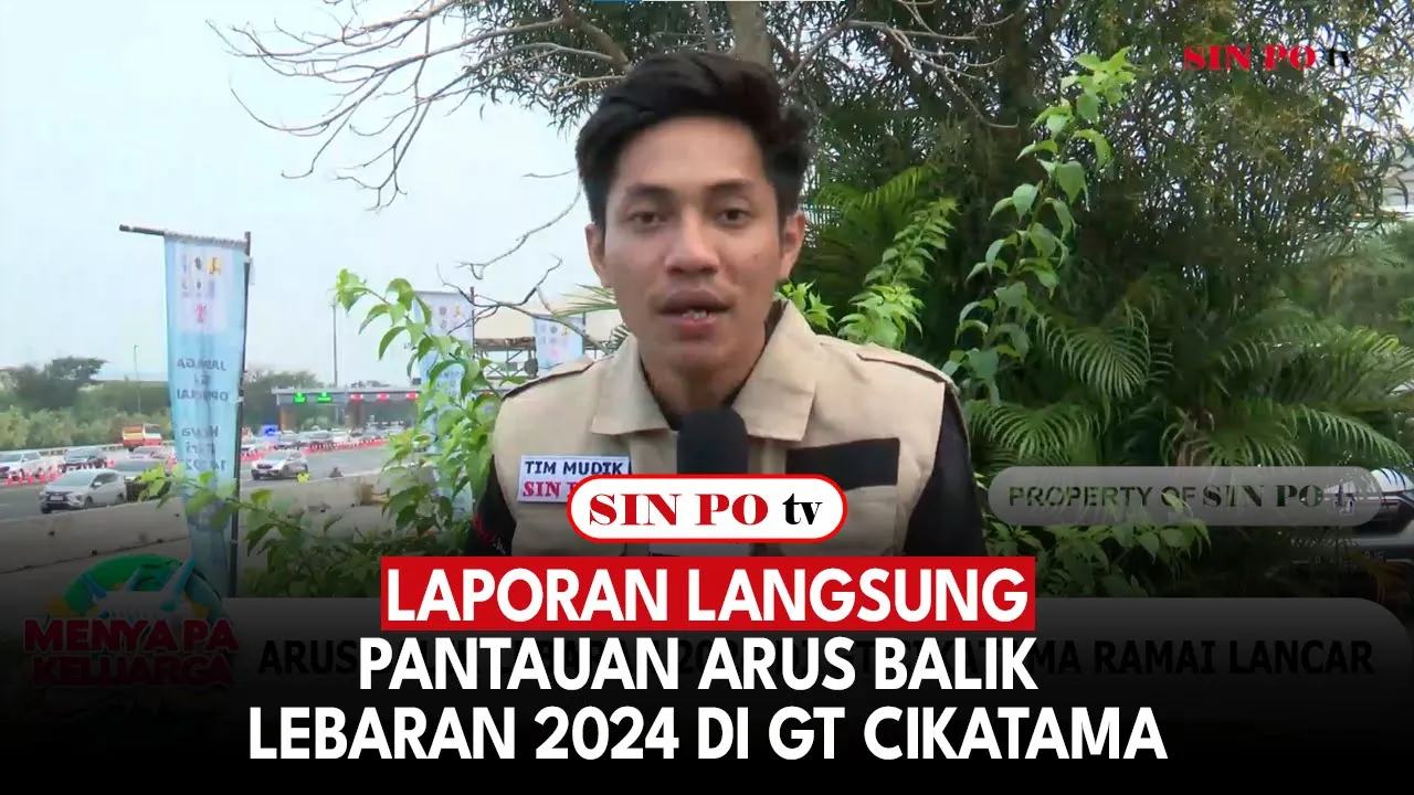 Pantauan Arus Balik Lebaran 2024 Di GT Cikatama