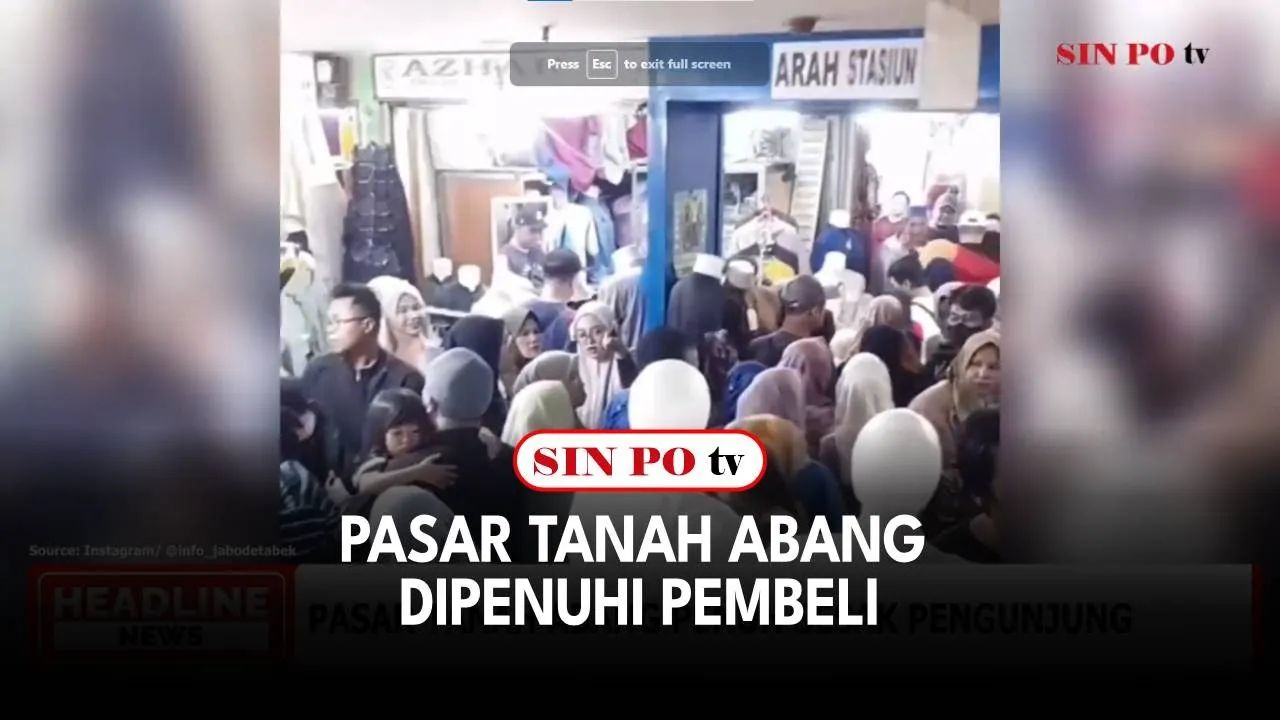 baran tinggal menghitung hari, sudahkah Anda berburu baju lebaran?, nah minggu kemarin, Pasar Tanah Abang