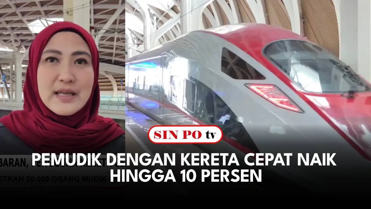 Lima hari jelang hari raya Idul Fitri, jumlah penumpang pengguna Kereta Cepat atau WHOOSH yang berangkat melalui Stasiun Kereta Cepat Halim, Jakarta Timur