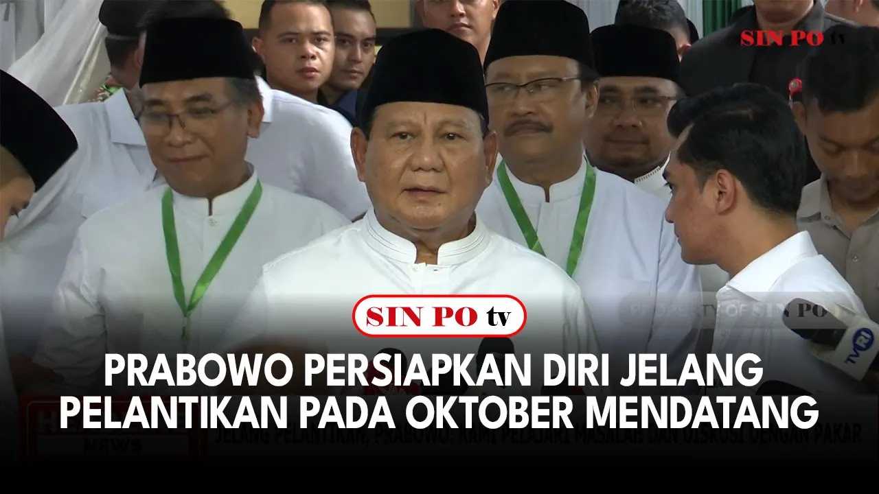 Prabowo Persiapkan Diri Jelang Pelantikan Pada Oktober Mendatang