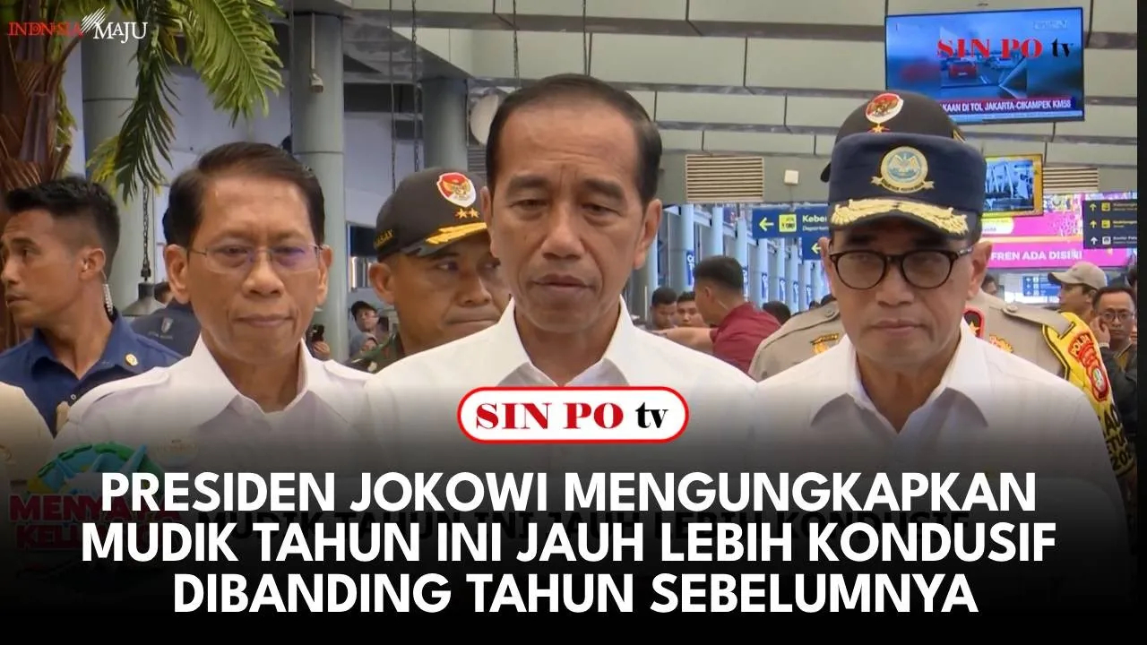 Presiden Joko Widodo menyatakan bahwa arus mudik lebaran tahun ini sudah cukup baik jika dibandingkan dengan tahun-tahun sebelumnya