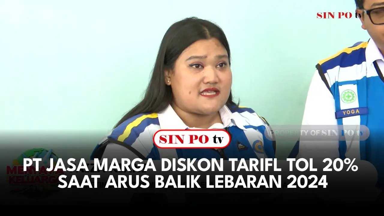 PT Jasa Marga akan menerapkan diskon tarif tol sebesar 20 persen untuk seluruh kendaraan yang melintas di ruas Tol Trans Jawa pada tanggal 17 hingga 19 April 2024 periode arus balik lebaran 2024 dari Semarang menuju Jakarta