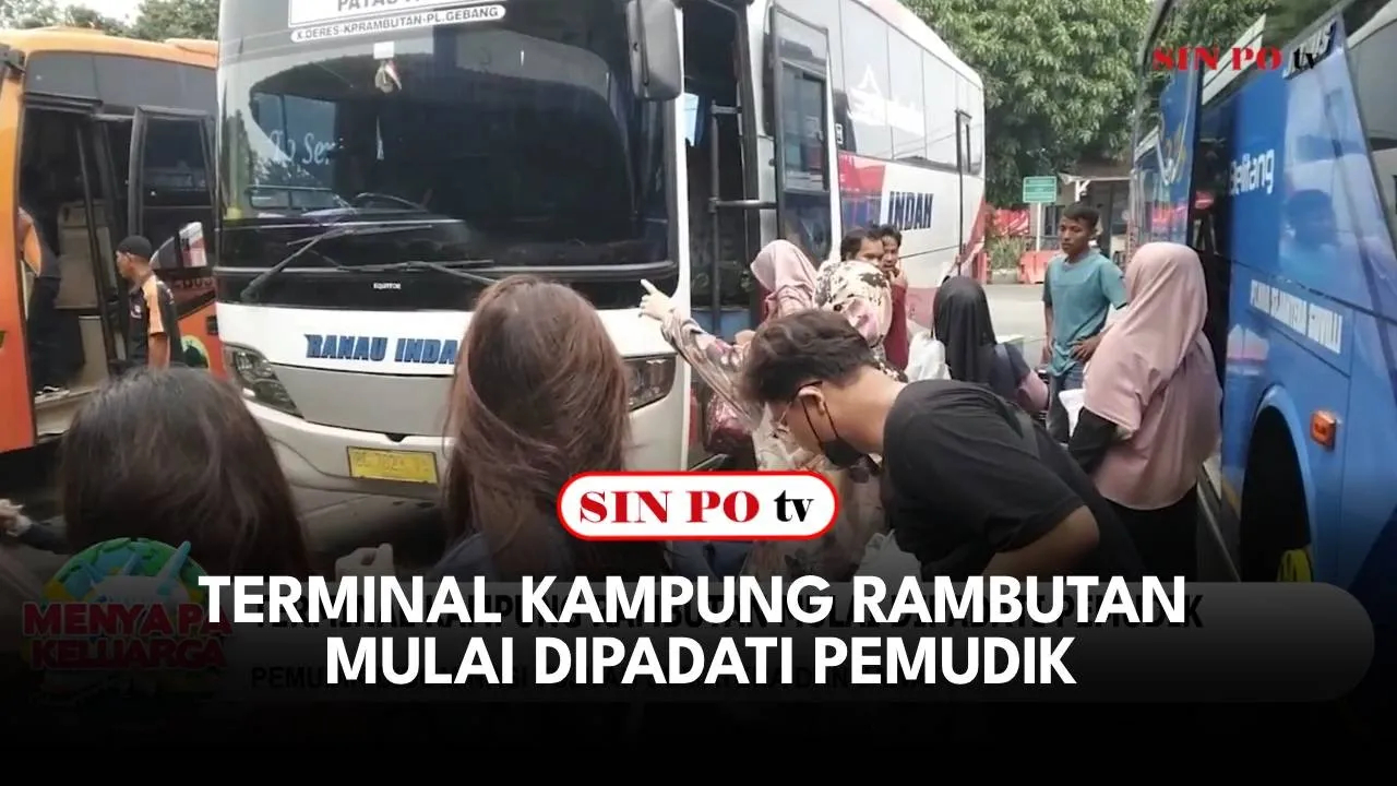 emasukI Hari Raya Idul FitrI pada H-5 Tahun 2024 Terminal Kampung Rambutan mulai dipadati oleh pemudik dari berbagai wilayah di Jakarta