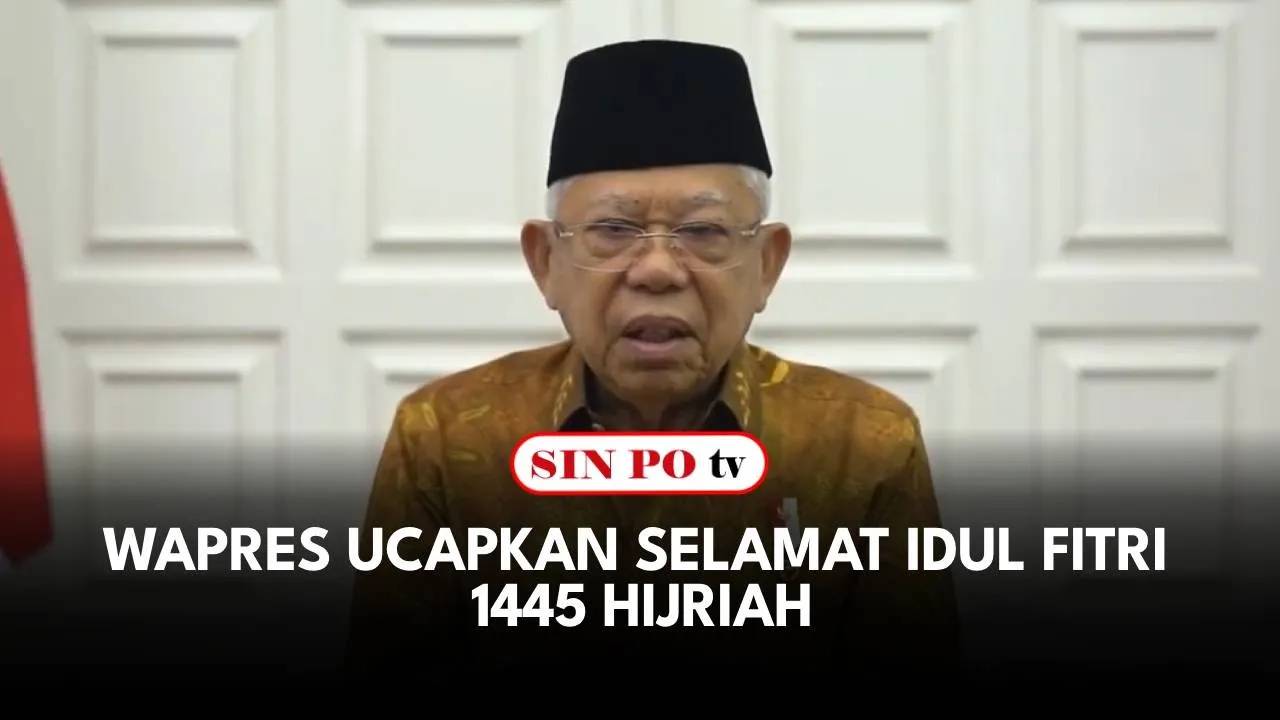 Wapres Ucapkan Selamat Idul Fitri 1445 Hijriah