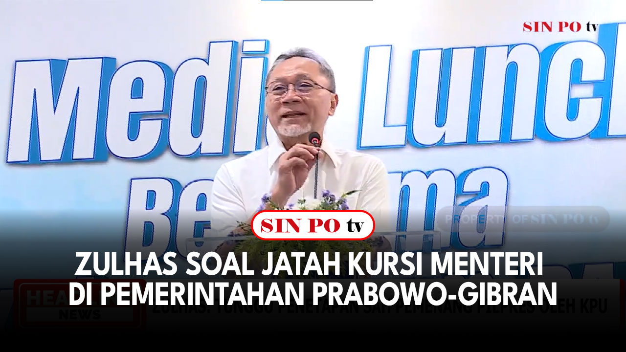 Zulhas Soal Jatah Kursi Menteri di Pemerintahan Prabowo-Gibran