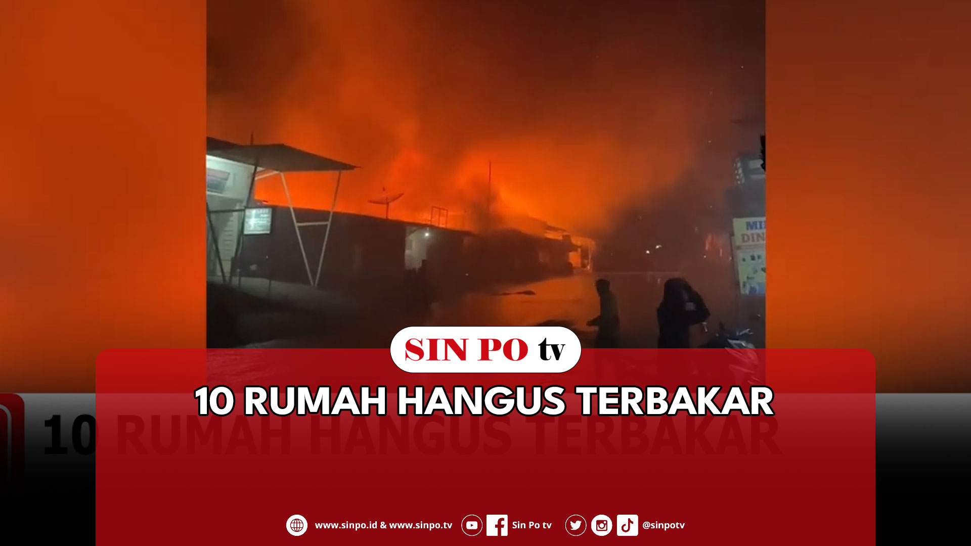 10 Rumah Hangus Terbakar