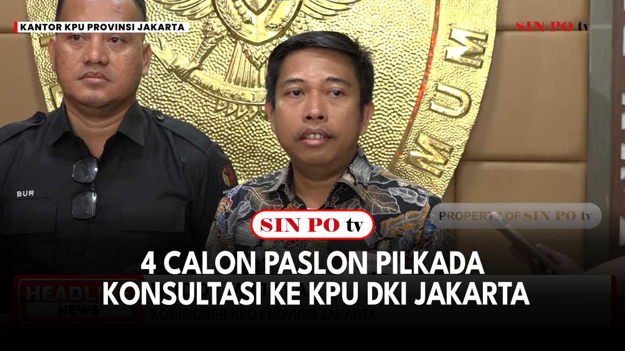 4 Calon Paslon Pilkada Konsultasi Ke KPU DKI Jakarta