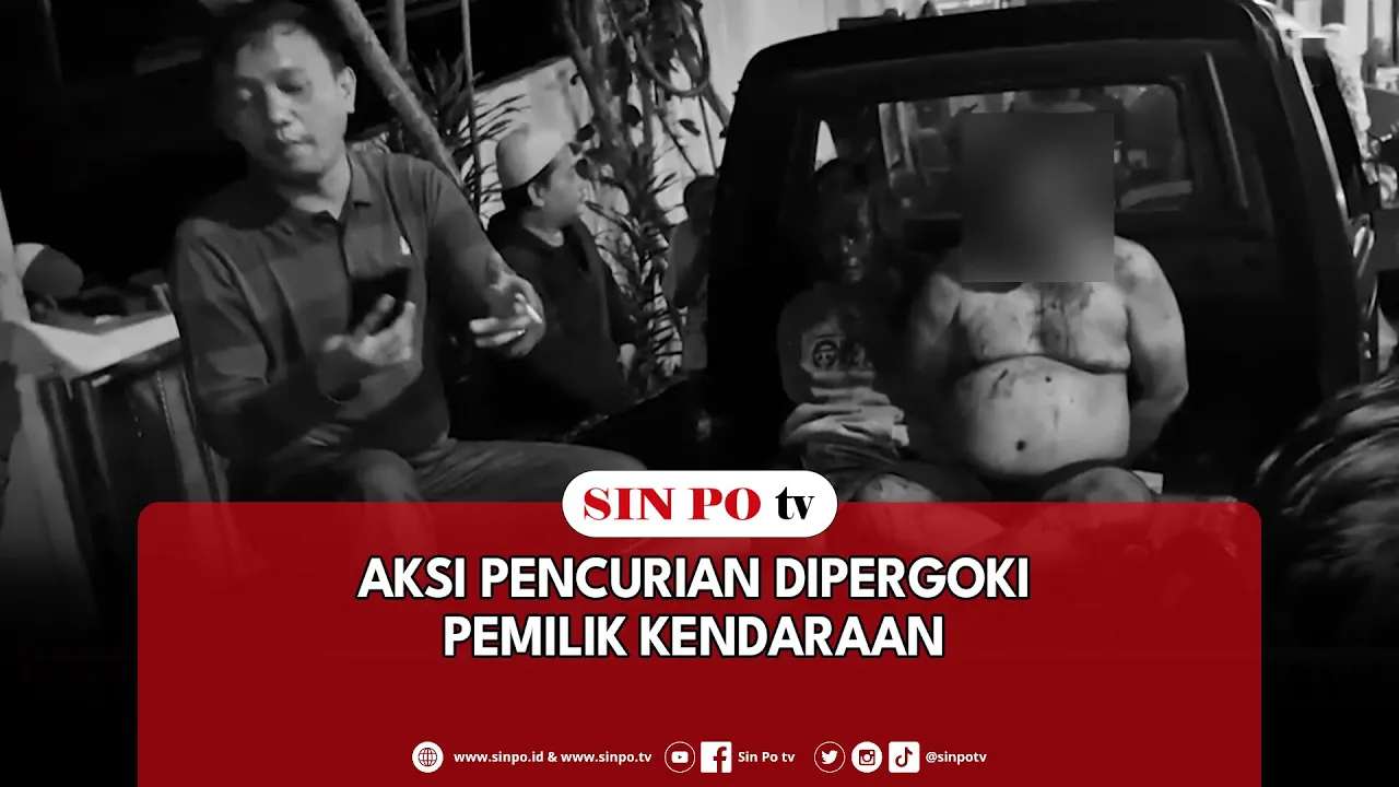 Aksi Pencurian Dipergoki Pemilik Kendaraan