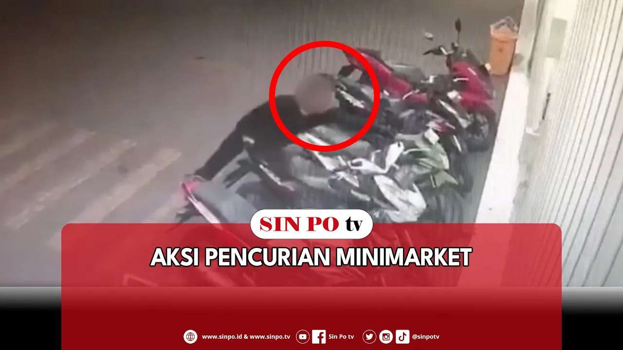 Aksi Pencurian Minimarket