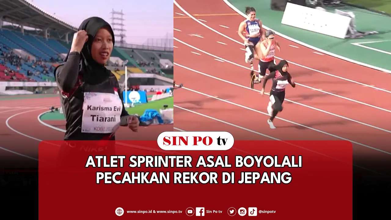 Atlet Sprinter Asal Boyolali Pecahkan Rekor Di Jepang